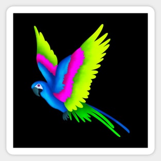 Colorful Parrot Sticker